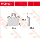 Scheibenbremsbeläge , MCB521  HONDA / CAMINO /...