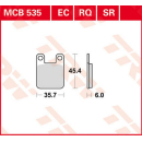 Scheibenbremsbeläge , MCB535  HONDA / MB S 50 / MB S...