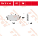 Scheibenbremsbeläge , MCB539EC  HONDA / CAMINO /...