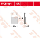 Scheibenbremsbeläge , MCB564  HONDA / MB S 50 / MB S...