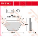 Scheibenbremsbeläge , MCB583  KAWASAKI / KX 250 F...