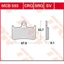 Scheibenbremsbeläge , MCB593TRQ  HONDA / CAMINO /...