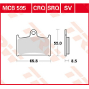 Scheibenbremsbeläge , MCB595  HONDA / CAMINO /...