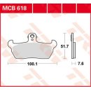 Scheibenbremsbeläge , MCB618  KAWASAKI / KX 250...