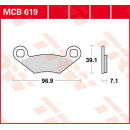 Scheibenbremsbeläge , MCB619  KAWASAKI / KX 250...