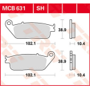 Scheibenbremsbeläge , MCB631  HONDA / CAMINO /...