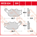 Scheibenbremsbeläge , MCB634  HONDA / CAMINO /...