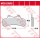 Scheibenbremsbeläge , MCB635RQ  HONDA / MB S 50 / MB S 50 / 1979 / 50CC / 50CC GEAR BOX , MCB635RQ