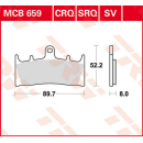 Scheibenbremsbeläge , MCB659CRQ  HONDA / MB S 50 /...