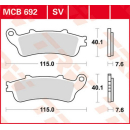 Scheibenbremsbeläge , MCB692  YAMAHA / YZ 250 (CG23)...