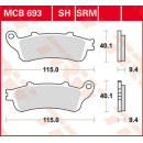 Scheibenbremsbeläge , MCB693SRM  YAMAHA / YZ 250...