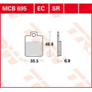 Scheibenbremsbeläge , MCB695EC (ab 50)  YAMAHA / YZ...
