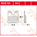 Scheibenbremsbeläge , MCB702SH  HONDA / CRF 250 X...