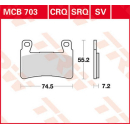 Scheibenbremsbeläge , MCB703TRQ  HONDA / CRF 250 X...