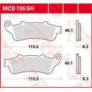 Scheibenbremsbeläge , MCB705SH  HONDA / CRF 250 X...