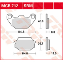 Scheibenbremsbeläge , MCB712SRM  SUZUKI / RM-Z 450 /...