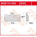 Scheibenbremsbeläge , MCB715CRQ  HONDA / CRF 250 R...
