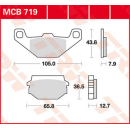 Scheibenbremsbeläge , MCB719  HONDA / CRF 250 R...