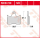 Scheibenbremsbeläge , MCB729SH  HONDA / CRF 450 R (PE05) / CRF 450 R / 2005 / OFFROAD / MX , MCB729SH