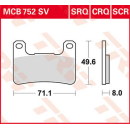 Scheibenbremsbeläge , MCB752SCR  KAWASAKI / KX 125...