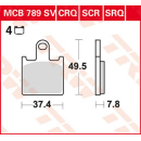 Scheibenbremsbeläge , MCB789SV  KAWASAKI / KX 85 STD...
