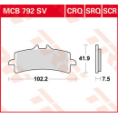 Scheibenbremsbeläge , MCB792SCR  KAWASAKI / KX 250 F...
