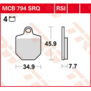 Scheibenbremsbeläge , MCB794RSI  KAWASAKI / KX 85 I...