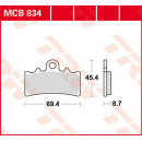 Scheibenbremsbeläge , MCB834TRQ  YAMAHA / YZ 125...