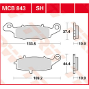 Scheibenbremsbeläge , MCB843  YAMAHA / YZ 250 F...