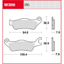Scheibenbremsbeläge , MCB896TRQ  YAMAHA / YZ 450 FX...