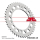 Kettenrad ALU 45Z  |  520 | BLK , JTA1308.45  TM RACING / EN 450 FI / EN 450 F / 2015 / OFFROAD / OFFROAD , JTA1308.45