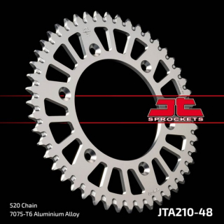 Kettenrad ALU 48Z  |  520 SI , JTA210.48  TM RACING / EN 530 F / EN 530 F / 2015 / OFFROAD / OFFROAD , JTA210.48