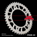 Kettenrad ALU 43Z  |  520 SI , JTA28.43  BETA / RR 450 4T...