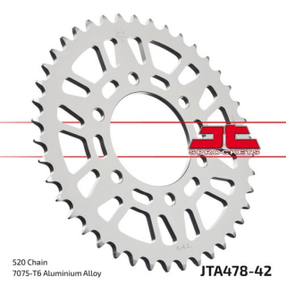 Kettenrad ALU 42Z  |  520 SI , JTA478.42  BETA / RR 480 4T / RR 480 4T / 2021 / OFFROAD / ENDURO , JTA478.42
