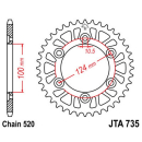 Kettenrad ALU 40Z  |  520 SI , JTA735.40  SHERCO / 250...