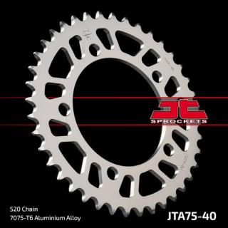 Kettenrad ALU 40Z  |  520 SI , JTA75.40  SHERCO / 250 SE-R RACING / 250 SE-R / 2017 / OFFROAD / ENDURO , JTA75.40