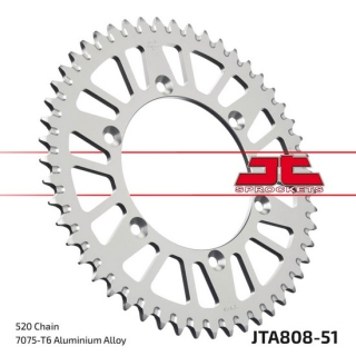 Kettenrad ALU 51Z  |  520 SI , JTA808.51  SHERCO / 300 SE-R FACTORY / 300 SE-R / 2020 / OFFROAD / ENDURO , JTA808.51