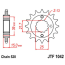 Ritzel 16Z  |  520 , JTF1042.16  SHERCO / SE 300 I-R...