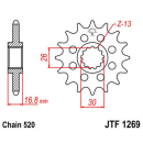 Ritzel 14Z  |  520 , JTF1269.14  SHERCO / 500 SEF-R...