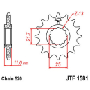 Ritzel 14Z  |  520 , JTF1581.14  BETA / RR 480 4T / RR...