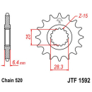 Ritzel 16Z  |  520 , JTF1592.16  KTM / 125 SX / 125 SX /...