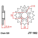 Ritzel 12Z  |  520 , JTF1902.12  KTM / 350 SX-F / 350...
