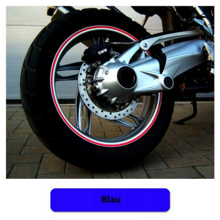 Zierstreifen-Set | 16/17 Zoll | 5mm | Blau | , 450183  YAMAHA / WR 450 F (DJ03) / WR 450 F / 2013 / OFFROAD / ENDURO , 450183