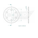 Kettenrad 50-29063-38 | 185501-38 | 38Z - 525 ,...