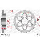 Kettenrad 50806-43 | 43Z - 520 , 50806-43  YAMAHA / YZ...