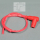 NGK | Kabel mit Stecker | Typ CR2 | Racing rot | , 601002  YAMAHA / YZ 450 F (CJ18) / YZ 450 F / 2015 / OFFROAD / MX , 601002