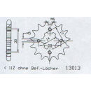 Ritzel 50 - 13013 - 11, 11Z - 420 , 720011  YAMAHA / YZ...