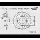 Kettenrad 50-15040-41, 41Z - 428 , 726553  SUZUKI / RM 85...