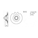 Ritzel 20 - 0845 - 12, 12Z - 415 , 729046  SUZUKI / RM 85...