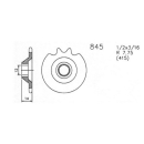 Ritzel 20 - 0845 - 13, 13Z - 415 , 729053  SUZUKI / RM-Z...